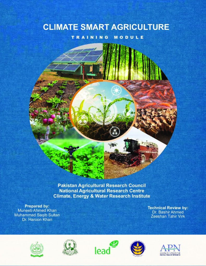 Climate smart agriculture training module A reference manual for agricultural officers Asia